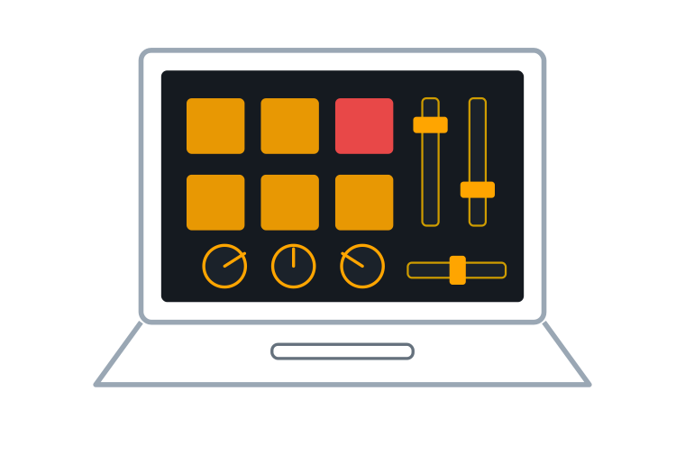 Touch-screen laptop